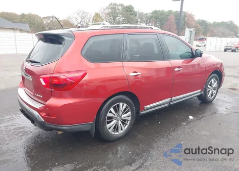 2017 Nissan Pathfinder Platinum z USA, uszkodzony, nr VIN 5N1DR2MNXHC693545